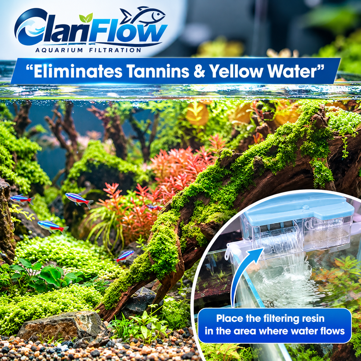 ClariFlow CrystalClear Organic Filter Resin